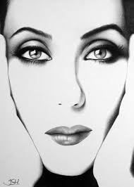 Commonly referred to by the media as the goddess of pop. Cher Pencil Drawing Fine Art Portrait Print Signed By Ileanahunter Fine Art Portraits Pencil Drawings Portrait Drawing