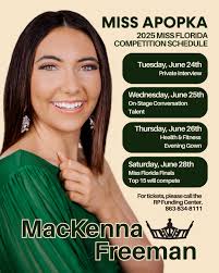 I am so grateful for The Apopka Chief & John Ricketson's support. Thank you  so much for sponsoring our pageant, featuring me in your paper, and your  support of the City of
