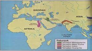 Tamadun awal dunia bermula di mesopotamia, mesir purba, lembah indus dan huang he. Peta Tamadun Awal Dunia Bahasa Indonesia Adalah Bahasa Resmi Indonesia Dan Daftar Standar Melayu Sebuah Bahasa Austronesia