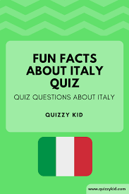 No matter how simple the math problem is, just seeing numbers and equations could send many people running for the hills. Fun Facts About Italy Quiz Quizzy Kid