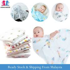 Temukanlah kain bedong bayi terbaik yang dapat memenuhi kebutuhan anda. Newborn Baby Muslin Swaddle Soft Blanket Kain Bedung Kain Selimut Napkin L