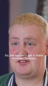 As part of our Scotland spotlight week, meet Caitlyn who we support at Dennis  Close in Aberdeen. 👋 Watch to see how she's getting