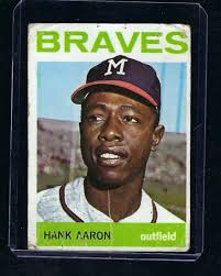 Hank Aaron 1964 Season Baseball Sports Trading Cards & Accessories for sale 