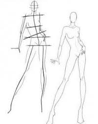 How To Draw A Model For Fashion Designs For London Draw A Model Fashion Figure Drawing Fashion Illustration Poses Fashion Model Drawing