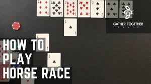 Line up the horses at the starting gate, deal the cards and begin rolling the dice to scratch horses and start building your pot. How To Play Horse Race Youtube