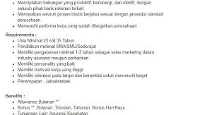 Update lowongan kerja tulungagung terbaru info loker tulungagung terkini. Syarat Kerja Di Bank Bni Hal