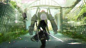 Increase evade distance by 10%???? Hd Wallpaper Video Game Nier Automata Yorha No 2 Type B Full Length Wallpaper Flare