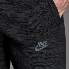 Nike tech knit libero pantblack & anthracite. Mens Clothing Nike Sportswear Tech Knit Libero Pant Black Anthracite 728667 010