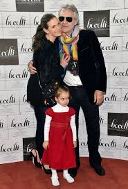 Bocelli, daughter to star in online christmas. Andrea Bocelli And Veronica Berti With Their Daughter Bio Gossipy
