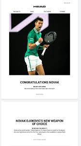 Download the nbc news app for breaking news and politics. Australian Open 2021 Congratulations Sponsor Declares Novak Djokovic As Winner Before Final