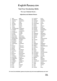 Resume adjectives nouns and adjectives adverbs nouns and verbs worksheets adjective worksheet english verbs english grammar teaching english. The Joy Of Abstract Nouns Adjectives And Abstract Nouns English Banana