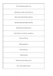 Maybe you would like to learn more about one of these? English Worksheets The House That Jack Built Jigsaw Reading And Vocab