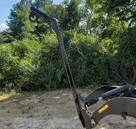 Tree Boom Pole Material Jib Hoist Attachment Fits Mini Skid Steer