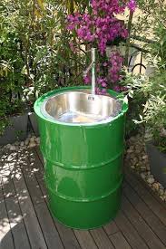 Innovative And Good Use Of Resources Its Far Cost Effective Useful Space Justifying Outdoor Kitchen Sink Garden Sink Outdoor Sinks