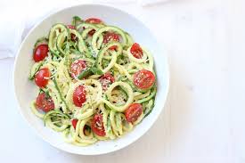 So, if you question whether zucchini a vegetable or pasta, the answer is. Zucchini Noodles With Tomato Basil And Parmesan Marisa Moore Nutrition