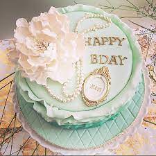 I was asked by a friend to make her mum a birthday cake for her 60th birthday. Mom S 60th Birthday Cake By Shafaq S Bake House Cakesdecor