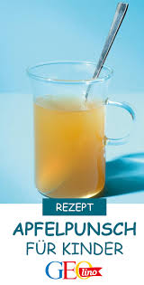 Rezept Apfelpunsch Fur Kinder Apfelpunsch Punsch Kinder Punsch