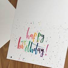 Handmade Creative Drawings For Dads Birthday Rainbow Birthday Card Happy Birthday 21st Birthday Card Etsy Birthday Card Drawing Creative Birthday Cards Happy Birthday Hand Lettering