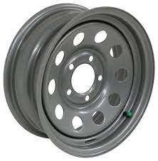 Lionshead Steel Modular Trailer Wheel 14 X 5 1 2 5 On 4 1 2 Silver Lionshead Trailer Tires A Trailer Tires Bolt Pattern Steel