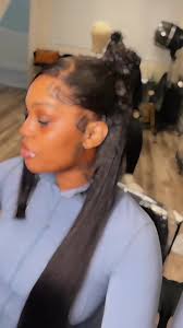 Lace Wig Install Tips: 90s Style Half Up Half Down