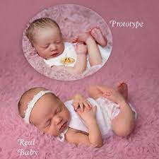 Realborn Skya Sleeping 18 5 Reborn Doll Kit Reborn Doll Kits Reborn Dolls Baby Dolls For Sale