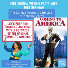 High resolution official theatrical movie poster (#2 of 10) for coming 2 america (2021). Fhmowml Afabqm