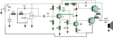 Rgb led light wall washer circuit diagram. Subwoofer Amplifier Circuit High Power