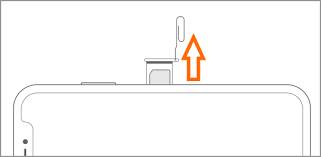 With the paper clip in the hole, use your thumb to press firmly until the tray protrudes. How To Insert And Remove The Sim Card In An Iphone All Models