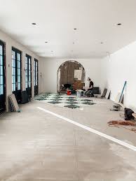 Make sure any installer is transparent about their pricing model. All The Details About The Stone Checkerboard Floors In The Dining Room They Re Finished Chris Loves Julia