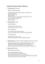 Der dorfpfarrer entdeckt die enthauptete leiche seines treuen schäfchens william teys in einer scheune. Lateinische Hausinschriften In Rietberg
