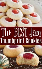 The Best Jam Thumbprint Cookies In 2020 Jam Cookies Jam Thumbprint Cookies Easy Cookies
