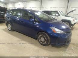 Request a dealer quote or view used cars at msn autos. Toyota Prius V Two Five Three Four 2015 Blue 1 8l Vin Jtdzn3eu7fj017340 Free Car History