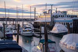 Boats At Dimillos Marina Beach Artwork Photography Maine