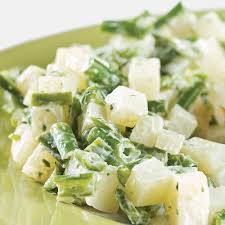 Les cuire dans une grande casserole d&#039;eau, au bout de 10 minutes ajouter les oeufs. Salade De Pommes De Terre Et Haricots Les Recettes De Caty