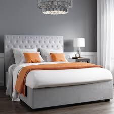 Beds (70) king beds (70) color or finish dark brown (31) white (29) gray (27) light brown (17) black (6) blue (5) neutral (2) silver (2) gold (1) metal (1) pink (1) Safina Rolltop King Size Ottoman Bed In Silver Grey Velvet Furniture123
