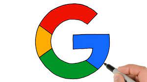 How To Draw Google Logo Favicon - Youtube