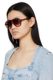 Anine Bing Tortoiseshell Indio Sunglasses