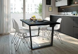 Table cuisine 4 chaise moderne. 3d Computer Generated Image Of A Kitchen