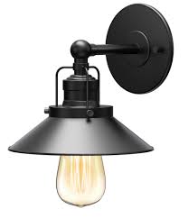Historic Houseparts Inc Bathroom Lighting Fixtures Modern Farmhouse Retro Single Sconce Matte Black