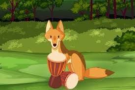 The Jackal And The Drum Picture Story For Kids Short Stories For Kids Kids Story Books