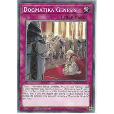 Yu-Gi-Oh! Trading Card Game BLVO-EN070 Dogmatika Genesis | 1st Edition |  Common Card - Trading Card Games from Hills Cards UK