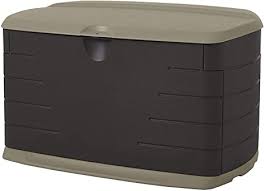 Rubbermaid storage shed 5x2 feet, sandalwood/onyx roof, weather resistant outdoor garden storage shed for backyard, garden, tool storage, lawn, garage organizer, sandstone 4.5 out of 5 stars 498 $390.60 $ 390. Amazon Com Rubbermaid Medium Resin Weather Resistant Outdoor Garden Storage Deck Box Sandstone Outside Toy Box Garden Outdoor