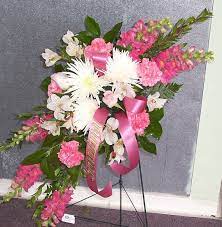 You can accomplish this by sending flower bouquets as a sympathy gift or by sending a floral spray for the funeral. Funeral Flowers Behind Funeral Flower Arrangements Funeral Flowers Funeral Floral Arrangements