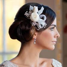A selection of fabric hair flowers to buy from etsy or diy yourself. Blooms And Ribbons Headpiece Hair Accessories Glitzy Secrets