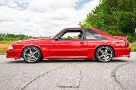 Image result for Bright Red 1991 Mustang
