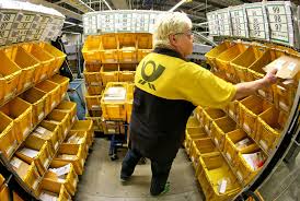 The shipment has arrived in the transit country. Deutsche Post Under Fire For Penalizing Employees Who Call In Sick Too Often The Local