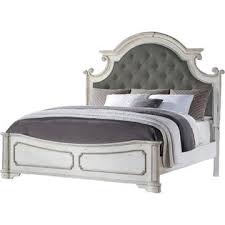 Find stylish home furnishings and decor at great prices! Best Master Furniture Kyle Antique White Panel Bed California King