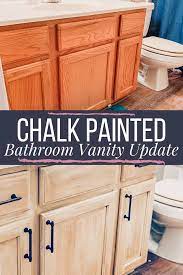 Check spelling or type a new query. Oak Vanity Update With Rustoleum Chalk Paint Glaze In 2021 Diy Bathroom Vanity Makeover Diy Bathroom Makeover Painted Vanity Bathroom
