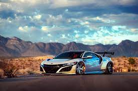 Hd Wallpaper Honda Acura Nsx Liberty Walk Larry Chen Wallpaper Flare
