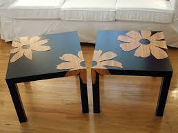 42 l coffee table bamboo style steel frame polished marble inset top. 16 Creative Diy Ikea Lack Table Hacks For Every Home Shelterness